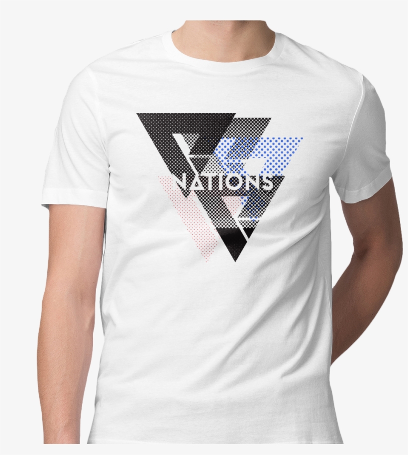 Halftone Tee - White - Harry Styles Treat People With Kindness Pride Shirts, transparent png #1009746