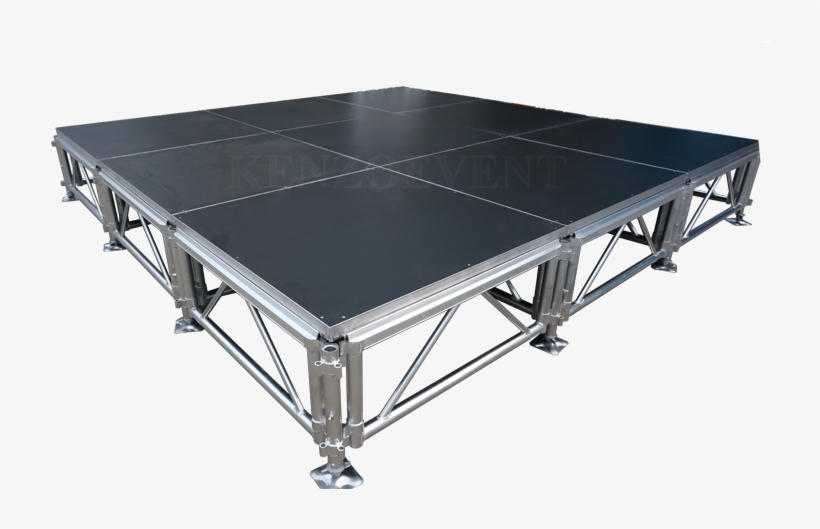 Portable Staging Aluminum Mobile Stage For Concert - Aluminium, transparent png #1009770