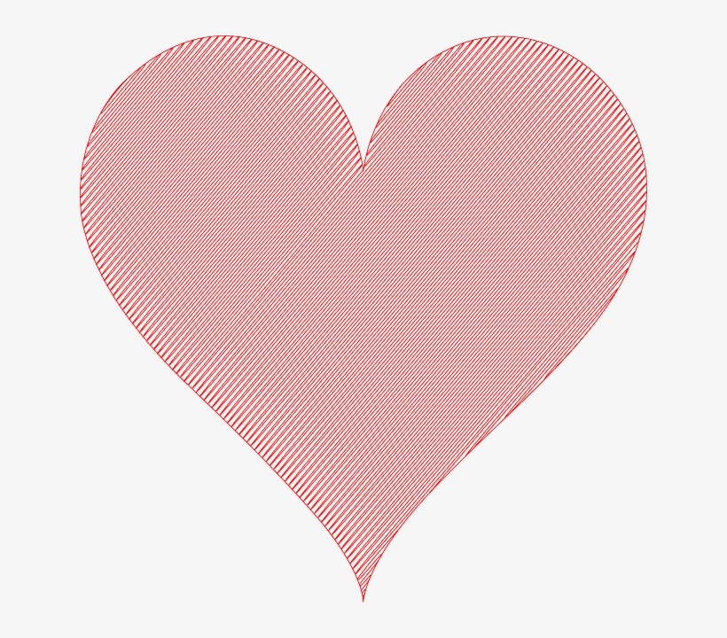 Heart, Love, Pattern, Pink - Heart, transparent png #1009867
