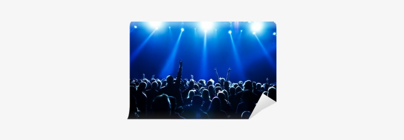 Concert Crowd In Front Of Bright Blue Stage Lights - Sacred Reich - Live At Wacken, Grey Metal, transparent png #1009870