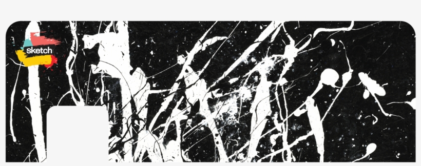 White Splash - Monochrome, transparent png #1009920