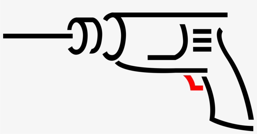 Vector Power Electrical Installation - Bohrmaschine Clipart, transparent png #10050145