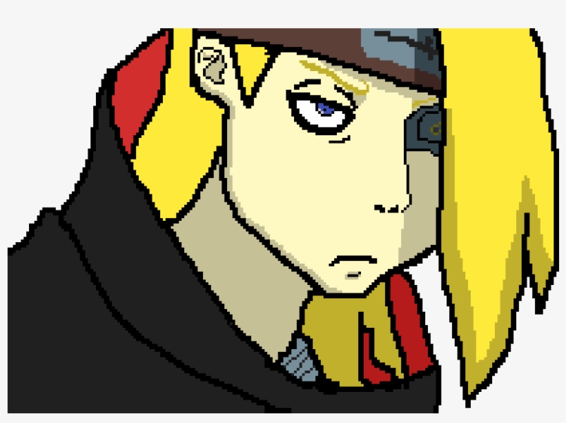 Deidara - Cartoon, transparent png #10050254
