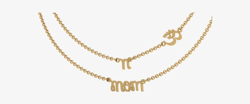 Fancy And High Fashionable Customized Family Necklace - Tiffany 1837 Hoop Earrings, transparent png #10051244