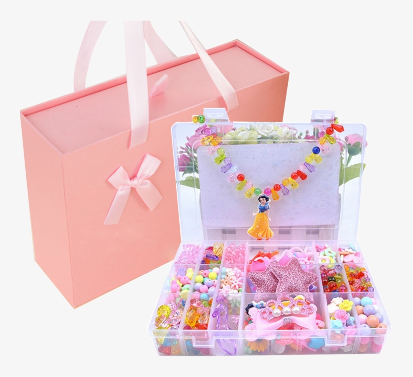 Birthday Gift Girl Send Children Hair Accessories Gift - Bead, transparent png #10051504