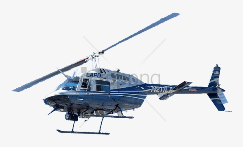 Free Png Police Helicopter Png Png Image With Transparent - Lapd Helicopter, transparent png #10053091