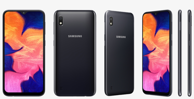 Black Colour - Samsung Galaxy A10 Black, transparent png #10054677
