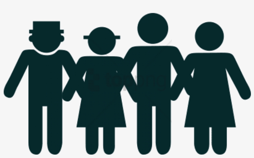 Free Png Family - Silhouette, transparent png #10055726