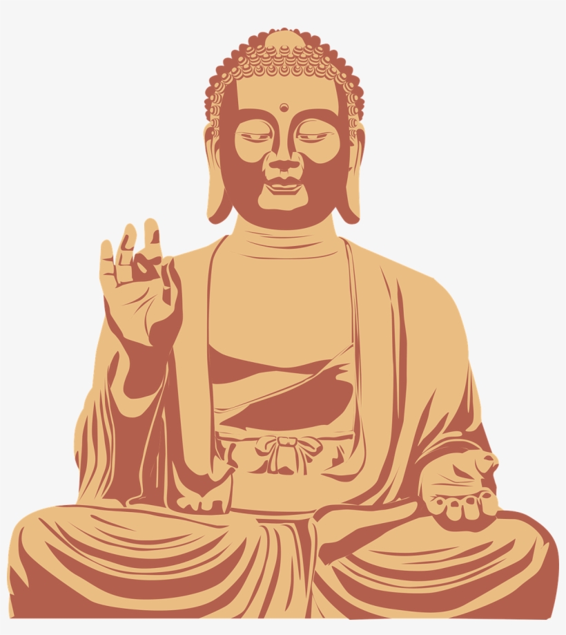 Buddha Religion Vector Buddhism Png Image - Spiritual Quotes In Tamil, transparent png #10055910