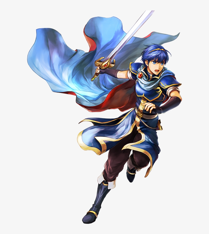 Marth Fire Emblem Heroes, transparent png #10057580