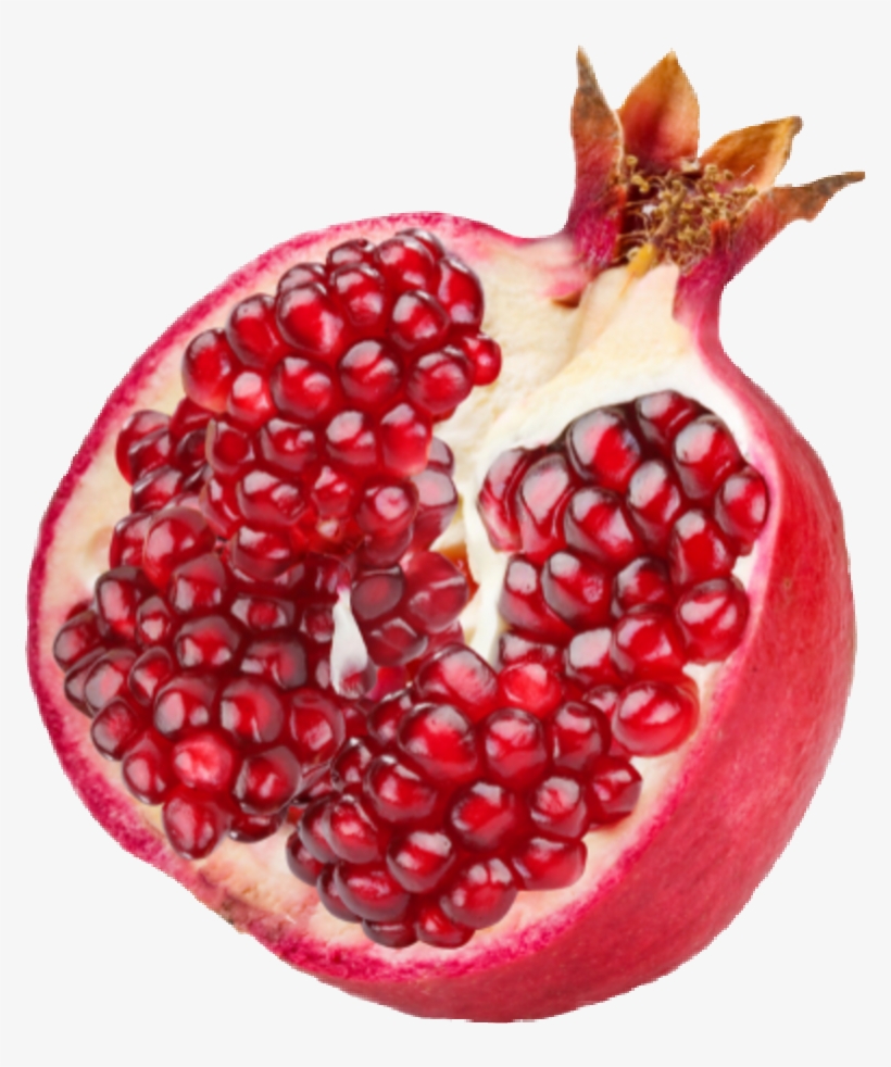 #pomegranate #red #fruit #seeds #open #thanksgiving - Face Mask With Pomegranate And Lemon, transparent png #10057870