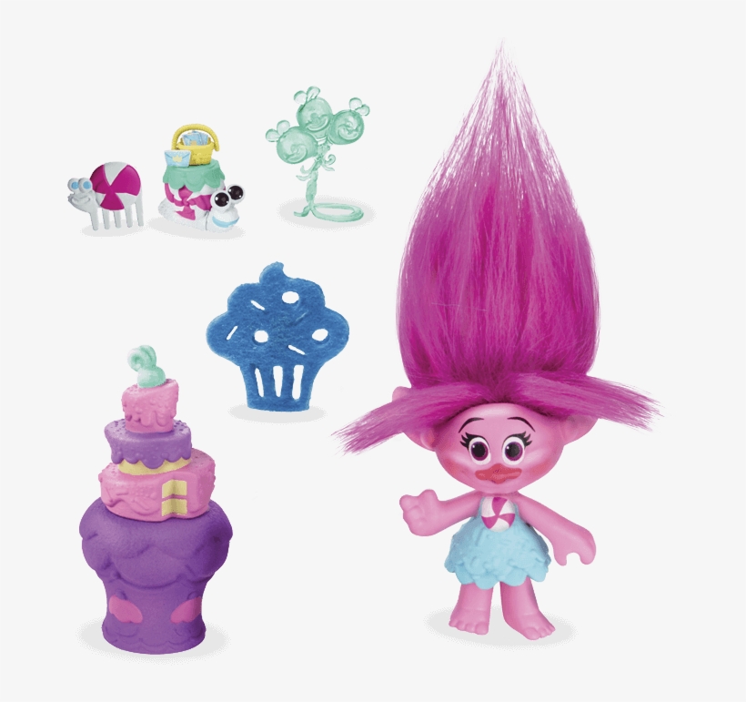 Trollstadt Trolls Mit Zubehör - Trolls, transparent png #10059777