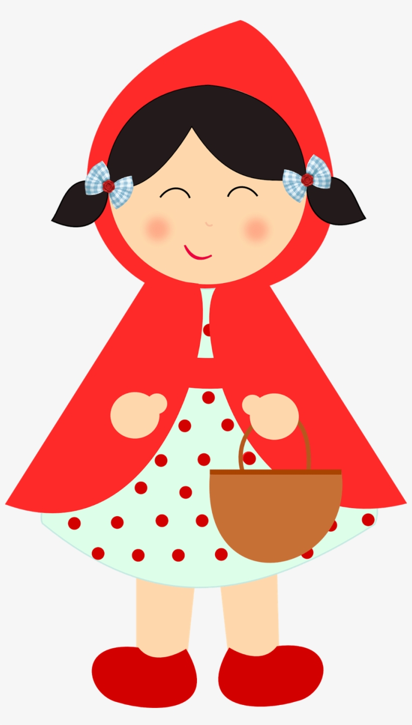 Little Red Riding Hood Clip Art - Little Red Riding Hood Page Border, transparent png #10059867
