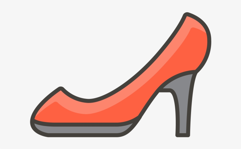 High Heeled Shoe Emoji Icon Basic Pump Free Transparent PNG Download PNGkey