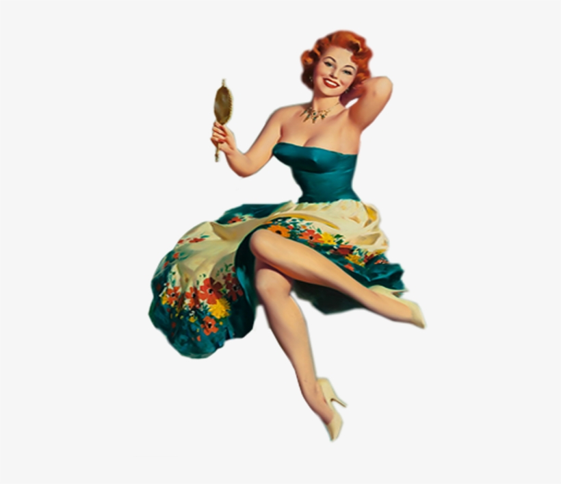 Pin-up Model, transparent png #10060961