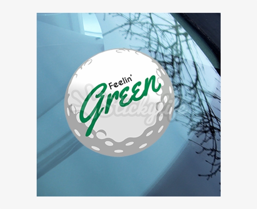 Custom Golf Ball Decal - Signage, transparent png #10061628