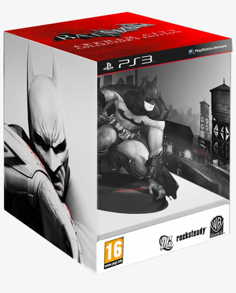 Batman Arkham City Collectors Edition Ps3 - Arkham City Collector's Edition, transparent png #10061908