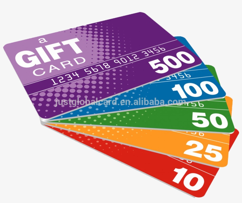 Money Gift Cards, transparent png #10062027