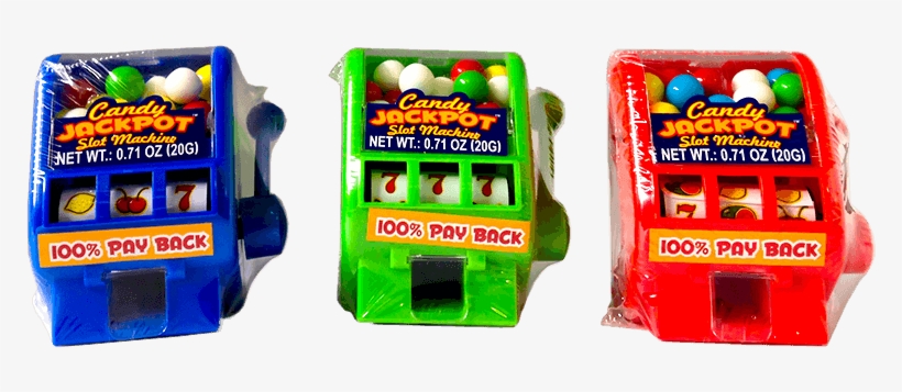 Kidsmania Candy Jackpot Slot Machine 12 Units - Baby Toys, transparent png #10062201