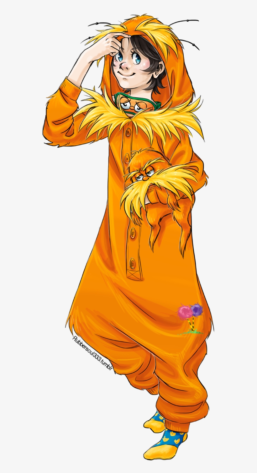 I Want A Lorax Kigurumi - Illustration, transparent png #10062527