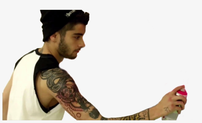 Who Doesn't Want Zayn Malik Spray-painting On Their - Tattoo, transparent png #10062590