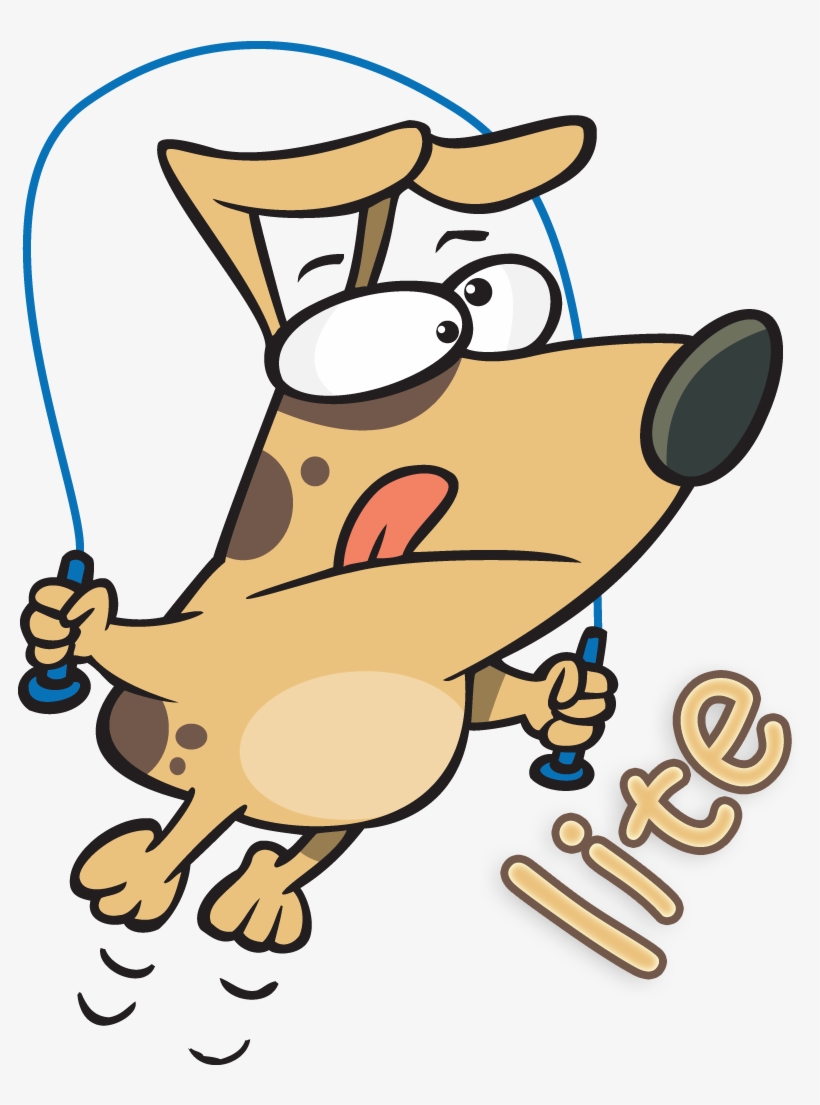 Dog Jumping Rope Clipart, transparent png #10063211