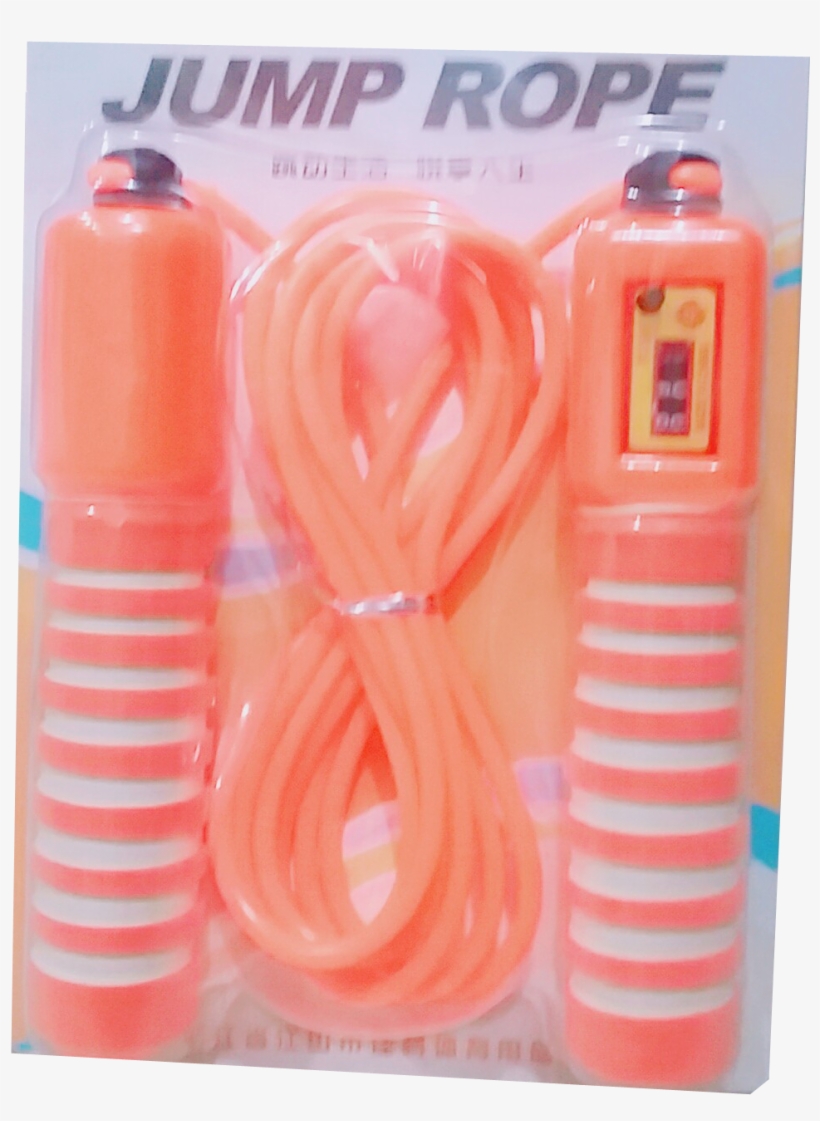Buy Orange Color Gym Fitness Exercise Skipping Rope - Wire, transparent png #10063340