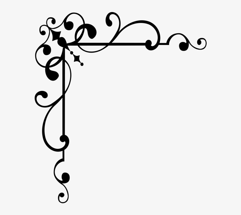 Ornamental Vintage Corner, transparent png #10064671