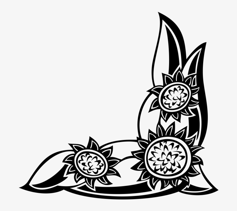 Ornamental Vintage Corner - Illustration, transparent png #10064740