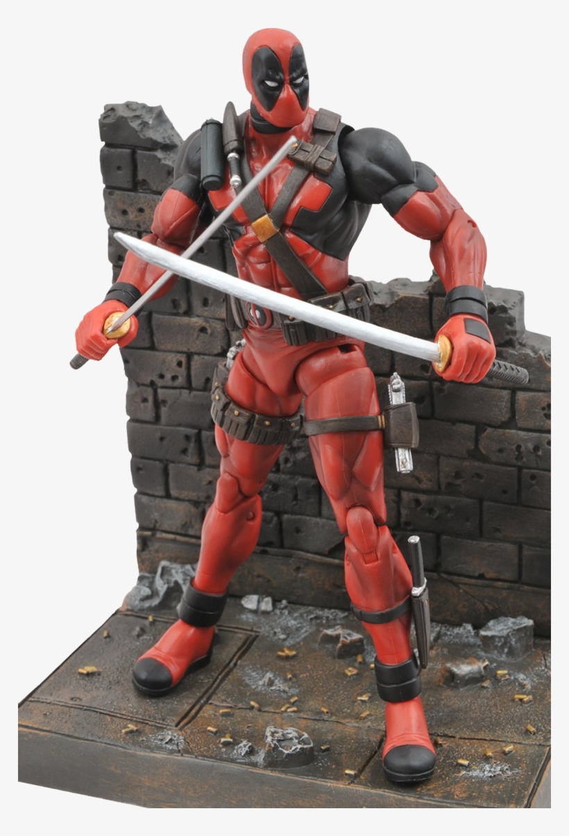 Deadpool Action Figure - Marvel Select Deadpool Action Figure, transparent png #10065234