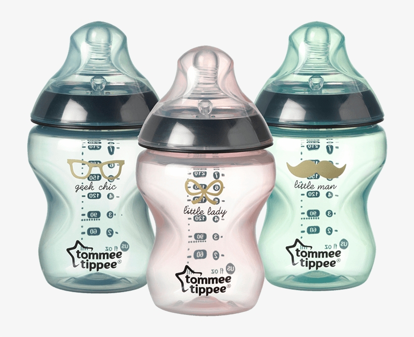 Original Feeding Bottle 9oz Moda Limited Edition 3 - Pacha Tommee Tippee, transparent png #10065645