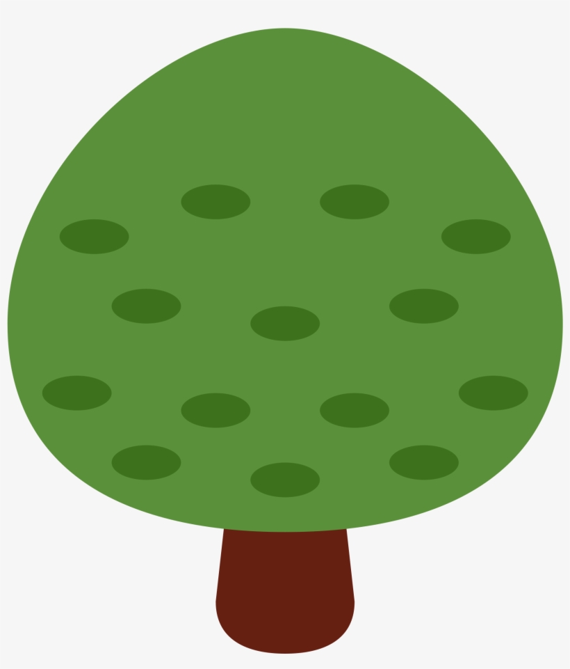 Deciduous Tree - Deciduous Tree Emoji, transparent png #10065662