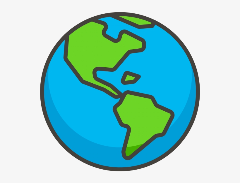Globe Showing Americas - Earth, transparent png #10065949