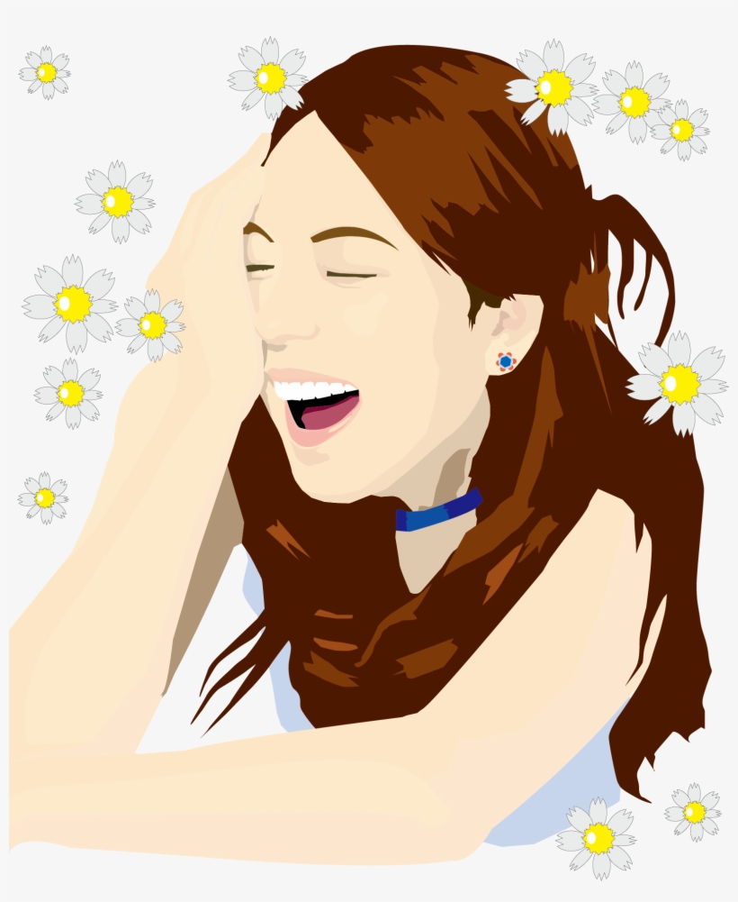Transparent Face Smile Clip Art Beauty Transprent Png - Hormones, transparent png #10066355