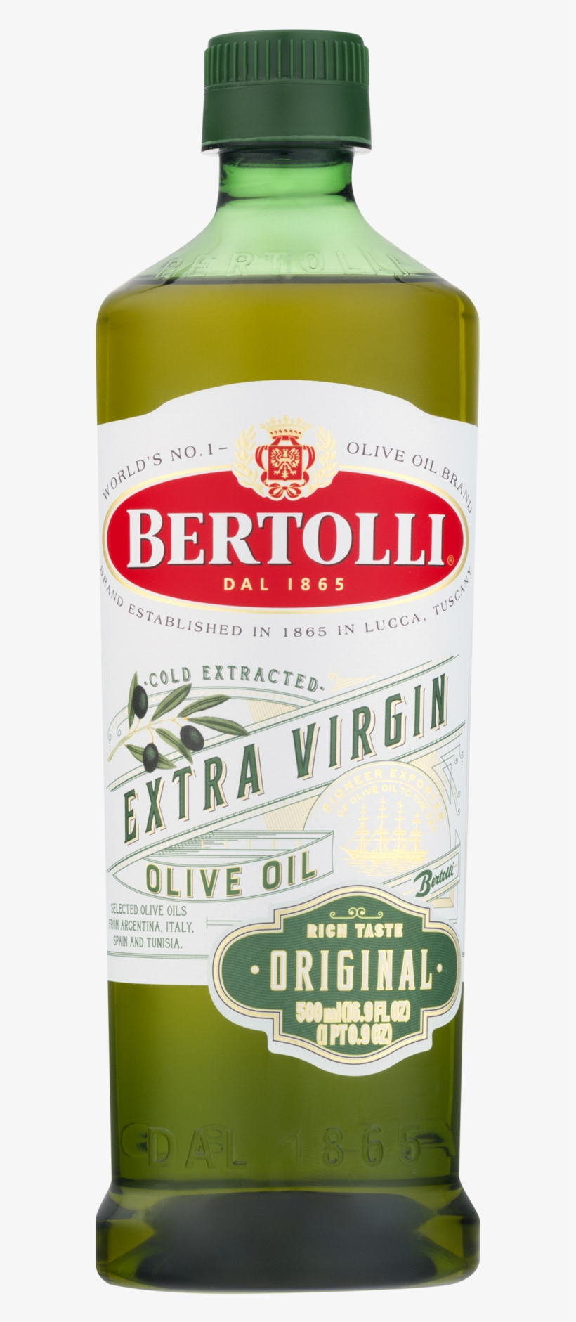 Bertolli Extra-virgin Olive Oil, Original, - Bertolli Olive Oil, transparent png #10066786