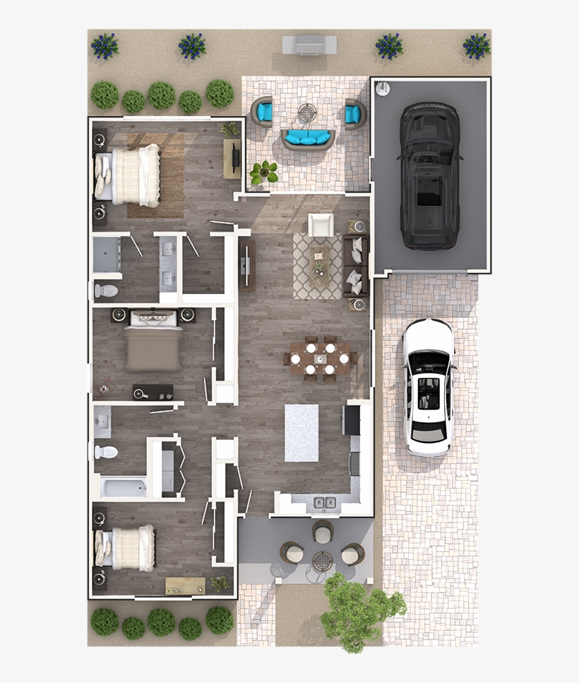 3 ‹ › - Floor Plan, transparent png #10066825