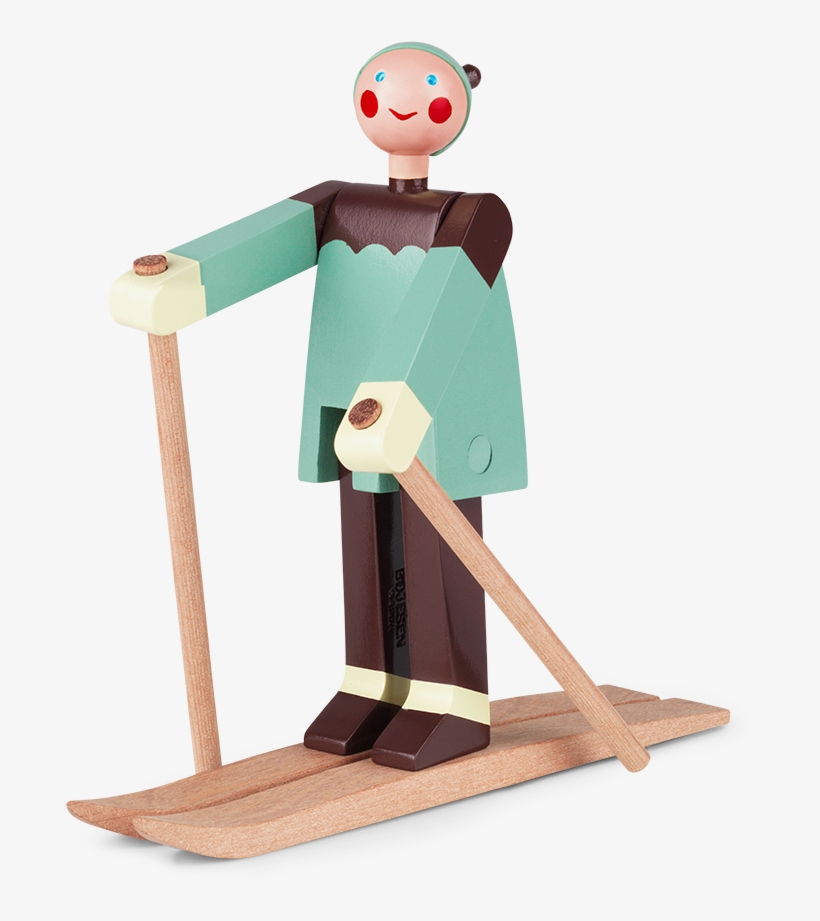 The Skier Boje Boy Multi - Kay Bojesen Skier, transparent png #10067150