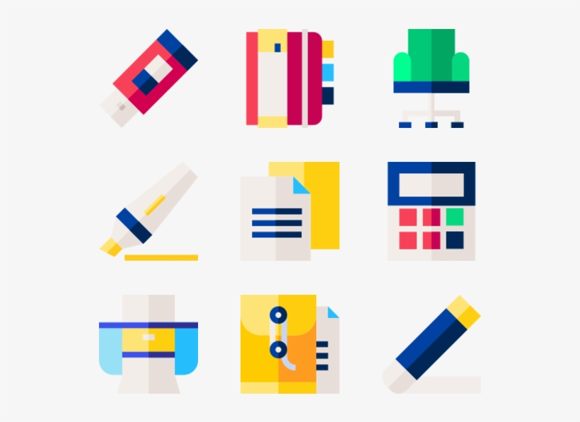 Office - Printing Icons, transparent png #10067395