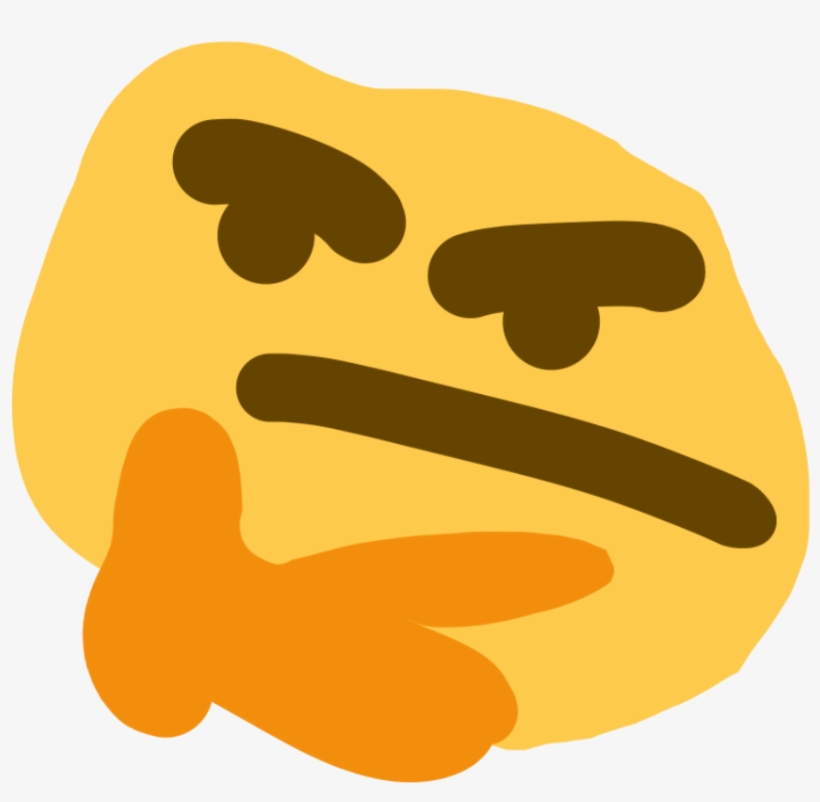 Thonk But Its Another Similar And Shitty Version Meme, transparent png #10067398