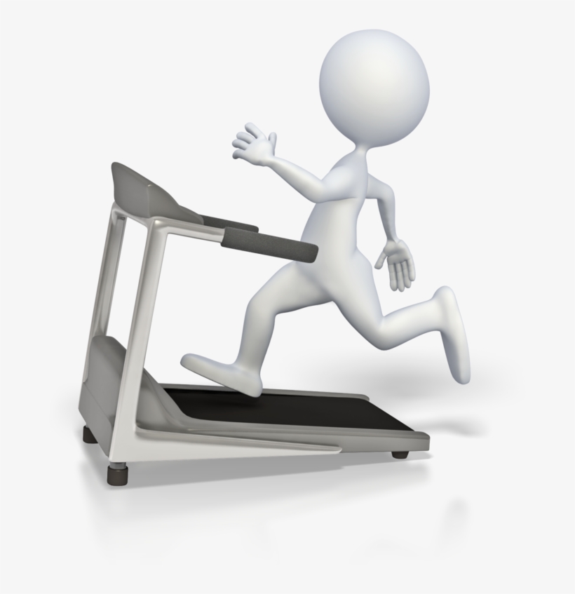 Jpg Freeuse Library Cliparts For Free Download And - Stick Figure Running On Treadmill, transparent png #10068152