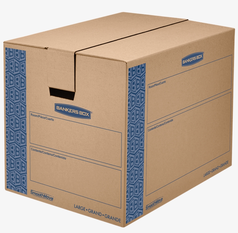 Smoothmove™ Prime Moving Boxes, Large - Moving & Shipping Boxes, transparent png #10068785