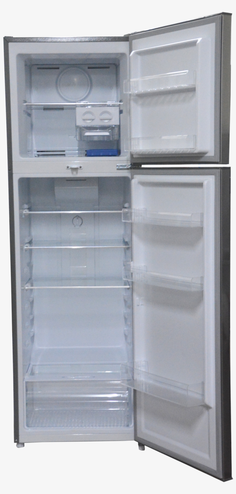 No Frost Refrigerator, 251l, Double Door, Brush Stainless - Refrigerator, transparent png #10068849