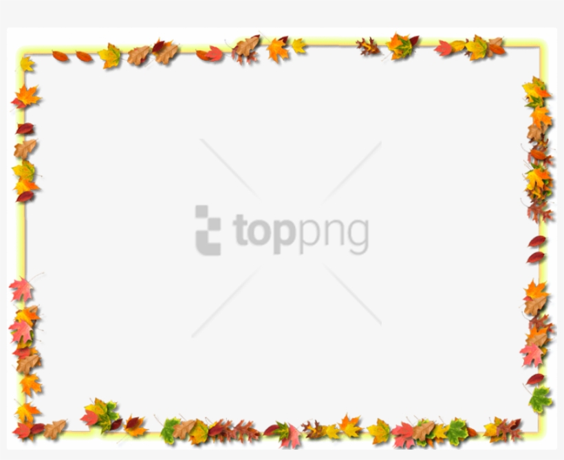 Free Png Download Transparent Fall Frames Png Images - Transparent Food Border Png, transparent png #10068981