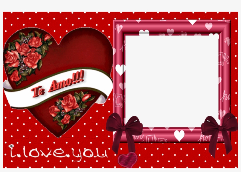 Molduras Para Fotos - Felicitare De Valentine Day, transparent png #10069305