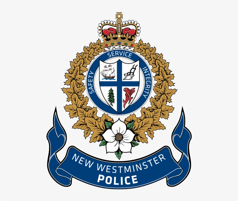 Nwpd Crest With Ribbon - New Westminster Police Department Logo, transparent png #10069401