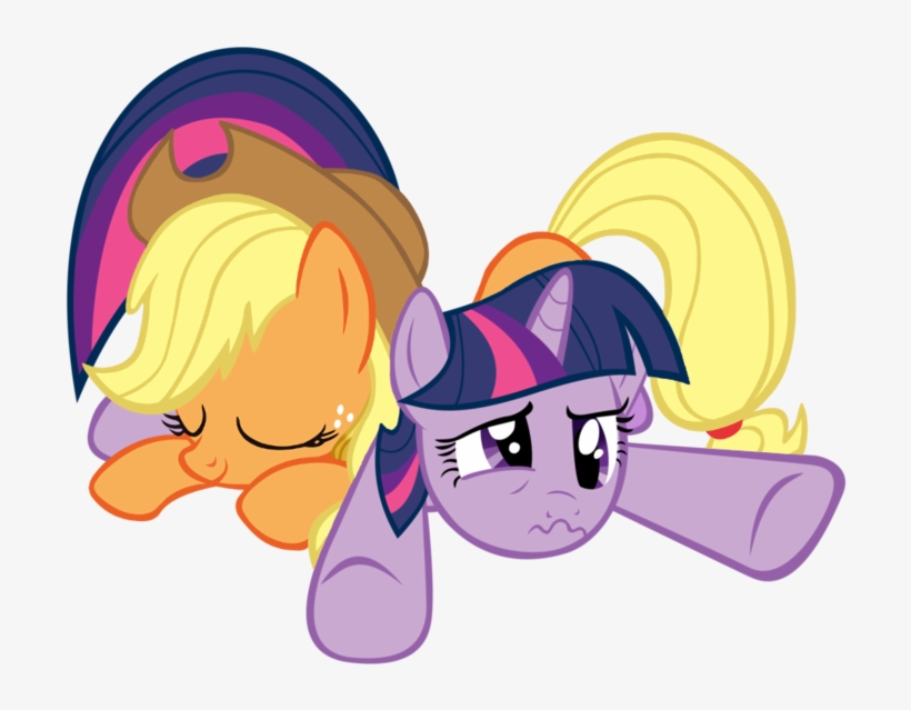 Applejack, Female, Lesbian, Safe, Shipping, Simple - Twilight Sparkle, transparent png #10069615