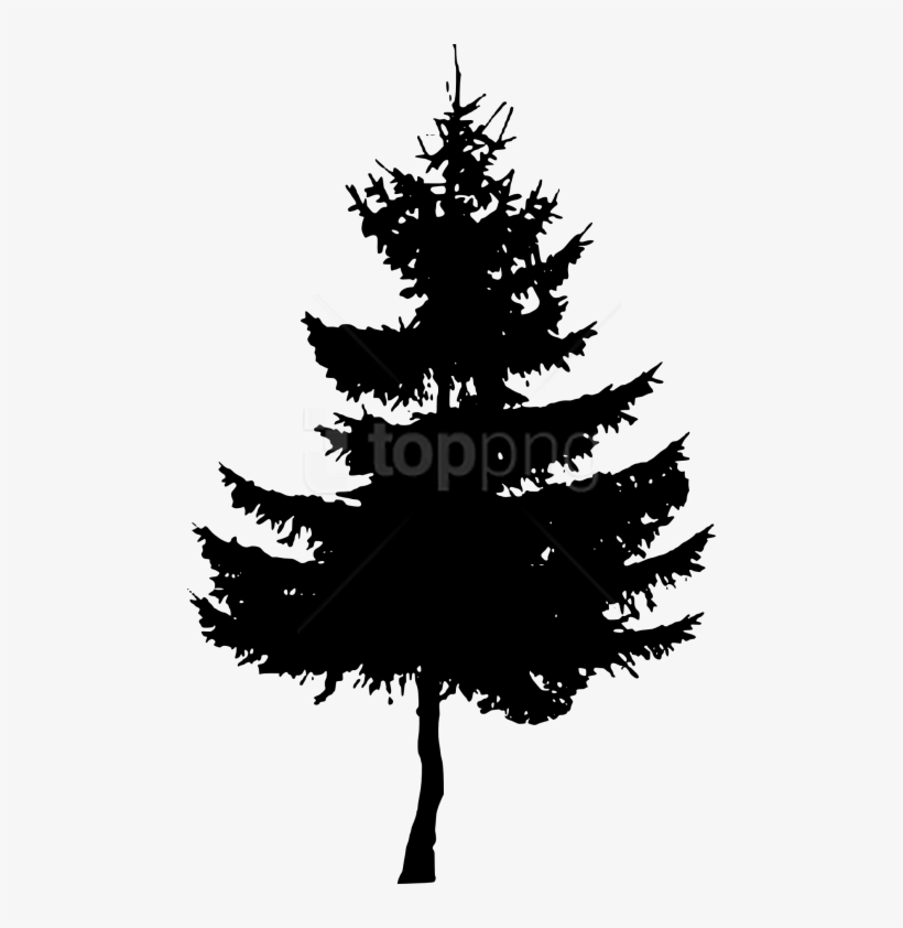 Free Png Pine Tree Silhouette Png - Silhouettes Of Pine Trees, transparent png #10070343