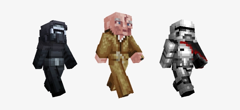 Star Wars Sequel Skin Transparent Background - Minecraft Moana, transparent png #10070980