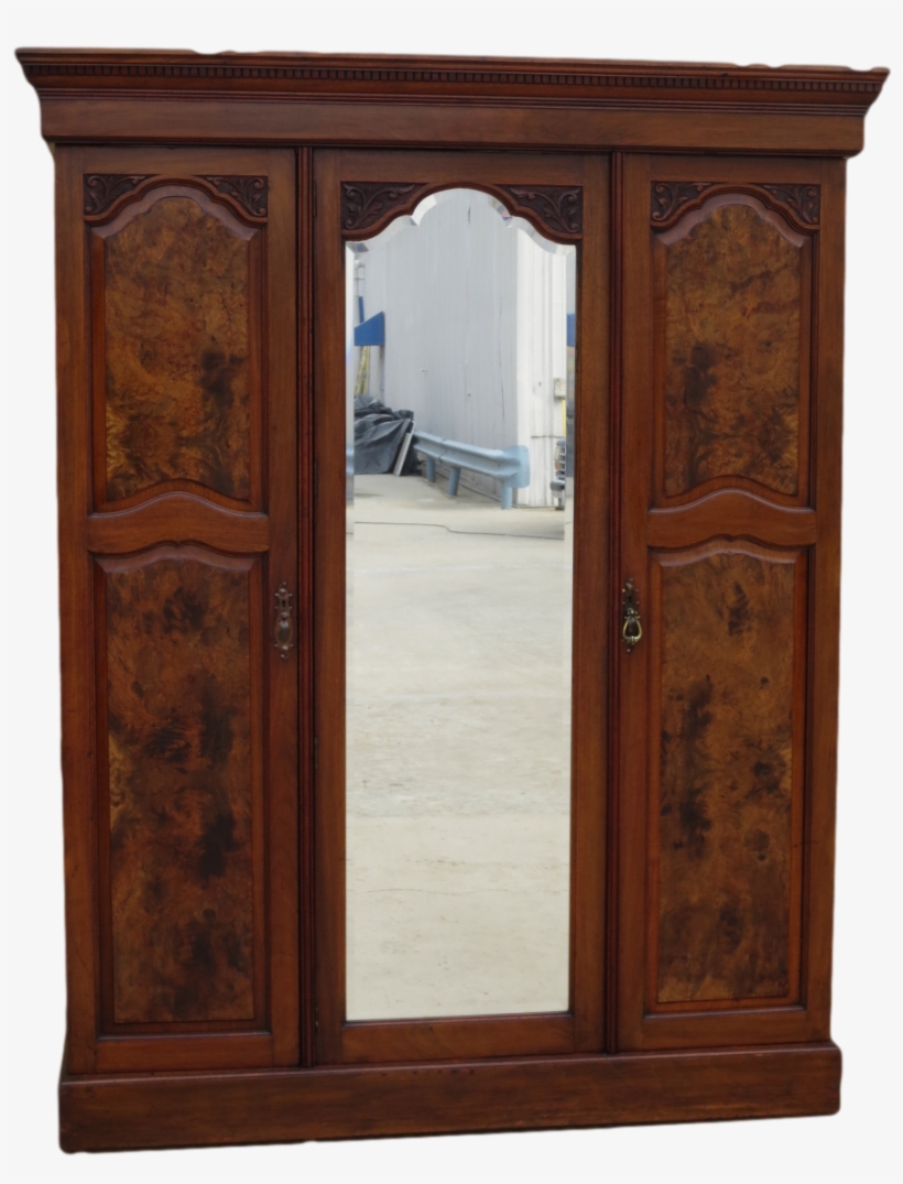Hanging Wardrobe Armoire - Antique Wardrobe Png, transparent png #10072163