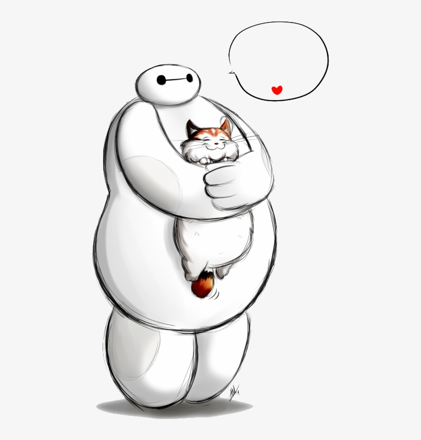 2 Baymax Hairy Baby - Hairy Baby Baymax, transparent png #10072761